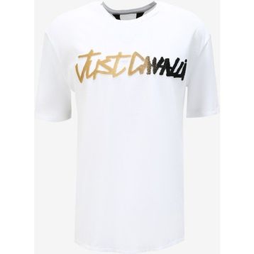 Just Cavalli 75OAH6R2 Beyaz Erkek T-shirt