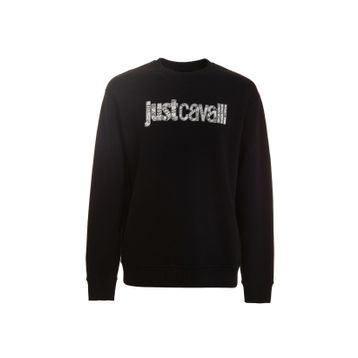 Just Cavalli 75OAIG05 Siyah Erkek Sweatshirt