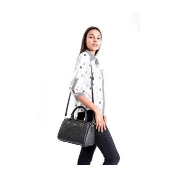 Just Polo BD2203 Siyah Kadın El ve Omuz Çantası