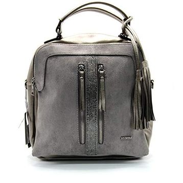 Just Polo JS1923N Gri Kadın Sırt Çantası