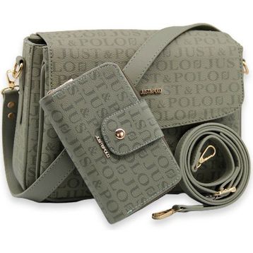 Just Polo MDS2186 Haki Kadın Omuz Çantası