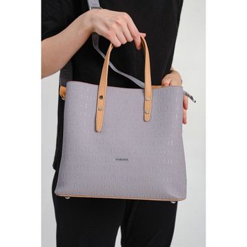 Just Polo PBU2170 Gri Kadın Omuz Çantası