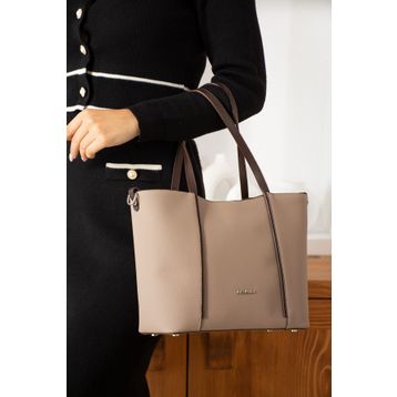 Just Polo PBU2170 Vizon Kadın Omuz Çantası