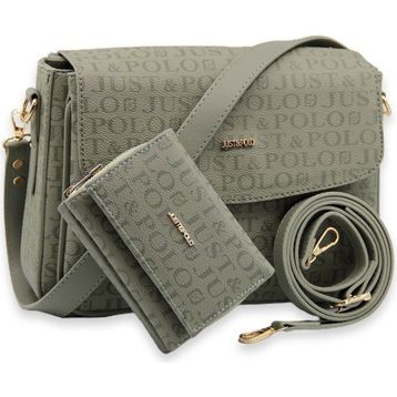 Just Polo PBU2186-1002 Haki Kadın Omuz Çantası