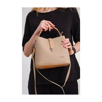 Just Polo PBU4002 Vizon Kadın Omuz Çantası