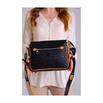 Just Polo PBU4013 Siyah Taba Kadın Omuz Çantası