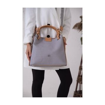 Just Polo PBU4031 Gri Kadın Omuz Çantası