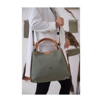 Just Polo PBU4031 Yeşil Kadın Omuz Çantası