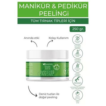 Juvenis 250 gr Easy Manikür Pedikür Peelingi