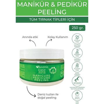 Juvenis 250 gr Easy Manikür Pedikür Peelingi