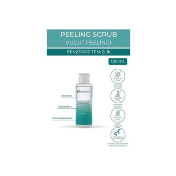 Juvenis Tüm Cilt Tiplerine E Vitaminli Canlandırıcı ve Arındırıcı 150 ml Vücut Peelingi
