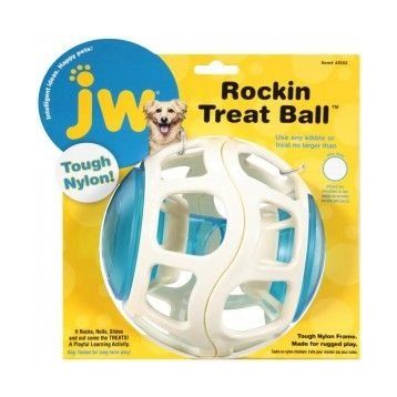 JW 43502 Rockin Treat Ball Kürsel Plastik Köpek Ödül Topu