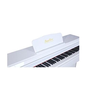 Jwin Beyaz Sapphire SDP-220W Çekiç Aksiyonlu 88 Tuşlu Dijital Piyano