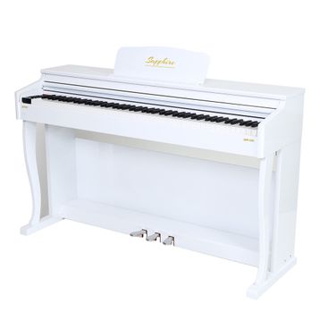 Jwin Beyaz Sapphire SDP-220W Çekiç Aksiyonlu 88 Tuşlu Dijital Piyano