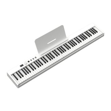 Jwin JDP-8830 88 Tuş Katlanabilir Beyaz Bluetooth Piyano