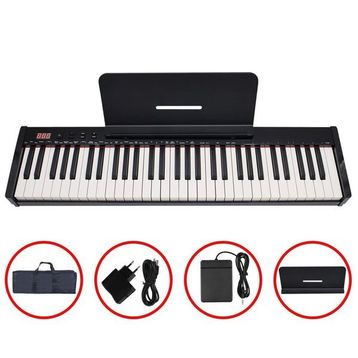 Jwin JTK-6103B Şarjlı Tuş Hassasiyetli 61 Tuşlu Org + Çanta + Pedal ve Adaptör