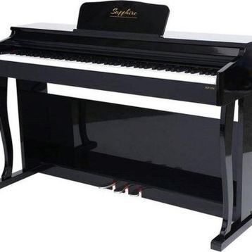 Jwin Sapphire SDP-220BK Çekiç Aksiyonlu 88 Tuşlu Siyah Dijital Piyano
