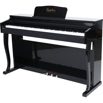 Jwin Sapphire SDP-220BK Çekiç Aksiyonlu 88 Tuşlu Siyah Dijital Piyano