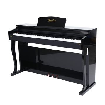 Jwin Sapphire SDP-220BK Çekiç Aksiyonlu 88 Tuşlu Siyah Dijital Piyano