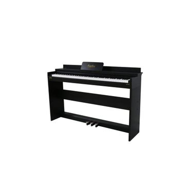 Jwin Siyah Sapphire SDP-140BK 88 Tuşlu Kapaklı Çekiç Aksiyonlu Dijital Piyano