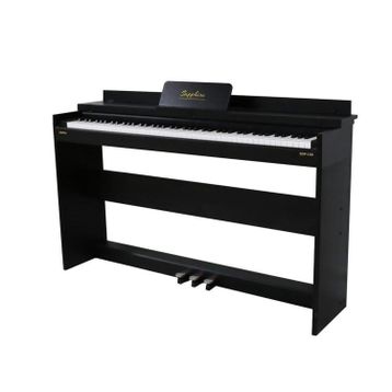 Jwin Siyah Sapphire SDP-140BK 88 Tuşlu Kapaklı Çekiç Aksiyonlu Dijital Piyano