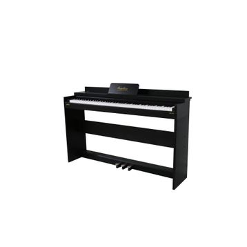 Jwin Siyah Sapphire SDP-140BK 88 Tuşlu Kapaklı Çekiç Aksiyonlu Dijital Piyano