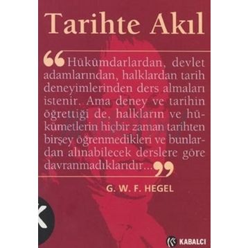 Kabalcı Yayınevi Tarihte Akıl