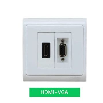 Kablolu Vga HDMI Duvar Prizi