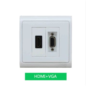 Kablolu Vga HDMI Duvar Prizi