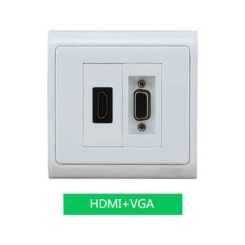 Kablolu Vga HDMI Duvar Prizi
