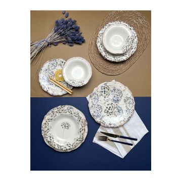 Kadı Kızı Triana 24 Parça 6 Kişilik Fine Stoneware Yemek Takımı