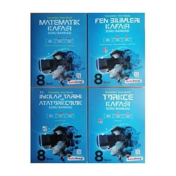 Kafa Dengi 8. Sınıf LGS 4'lü Soru Bankası Seti