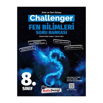 Kafa Dengi 8. Sınıf LGS Challenger Fen Bilimleri Yeni Soru Bankası