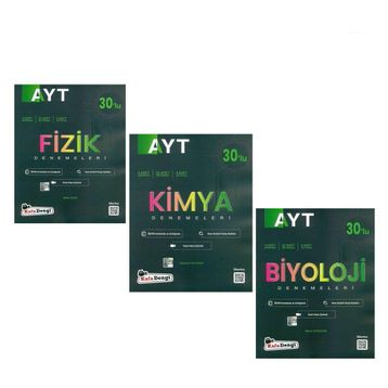 Kafa Dengi - AYT Fizik Kimya ve Biyoloji Deneme Seti 3 Kitap