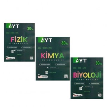 Kafa Dengi - AYT Fizik Kimya ve Biyoloji Deneme Seti 3 Kitap