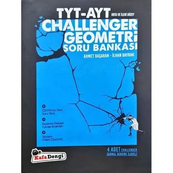 Kafa Dengi TYT AYT Geometri Challenger Orta ve İleri Düzey Soru Bankası