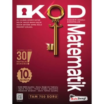Kafa Dengi Yayınları 10. Sınıf Kod Matematik Kazanım Odaklı Denemeleri