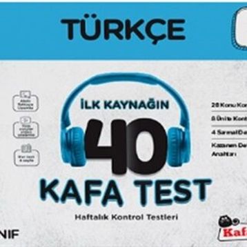 Kafa Dengi Yayınları 8. Sınıf Türkçe 40 Kafa Test