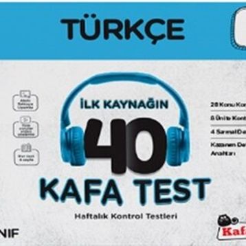 Kafa Dengi Yayınları 8. Sınıf Türkçe 40 Kafa Test