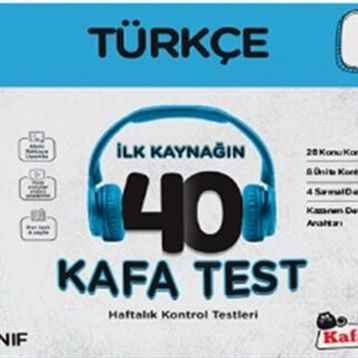 Kafa Dengi Yayınları 8. Sınıf Türkçe 40 Kafa Test