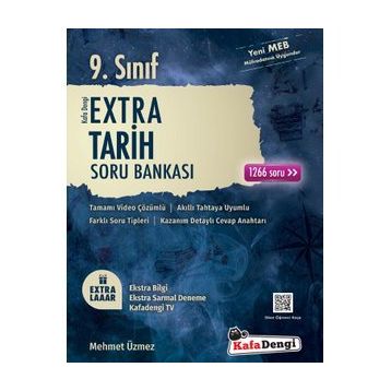 Kafa Dengi Yayınları 9. Sınıf Tarih Extra Soru Bankası