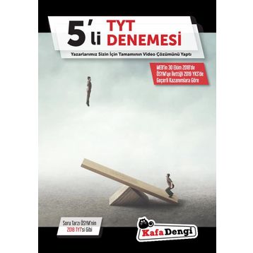 Kafa Dengi Yayınları TYT 5 Deneme