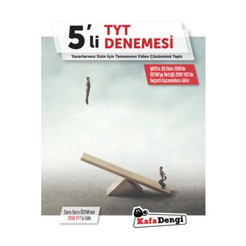 Kafa Dengi Yayınları TYT 5 Deneme