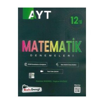 Kafa Dengi Yayınları YKS AYT Matematik 12'li Deneme