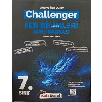 Kafa Dengi Yeni 7. Sınıf Challenger Fen Bilimleri Soru Bankası