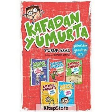 Kafadan Yumurta Seti 5 Kitap - Yusuf Asal