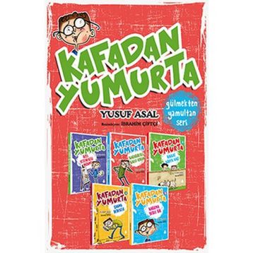 Kafadan Yumurta Seti 5 Kitap - Yusuf Asal