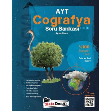 Kafadengi Yayınları AYT Orta ve İleri Düzey Coğrafya Soru Bankası