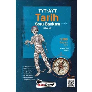 Kafadengi Yayınları TYT AYT Orta Ve İleri Düzey Tarih Soru Bankası