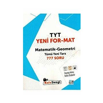 Kafadengi Yayınları TYT Matematik Geometri Yeni For Mat Soru Bankası